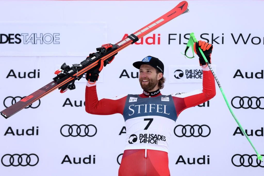 Az osztrák síző csak ötödik helyen állt az első futam után, innen tudta megnyerni az amerikai versenyt (Fotó: Getty Images)