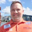 Mányoki Attila Új-Zélandon a Taupo-tó átúszására készül