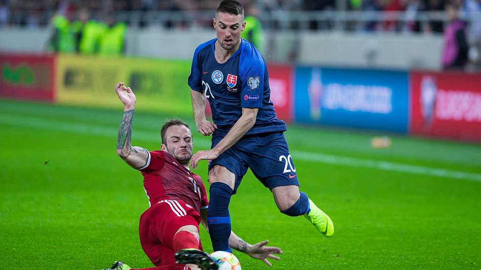 Szlovákiától 2–0-ra kapott ki a magyar válogatott (fotó: Getty Images)