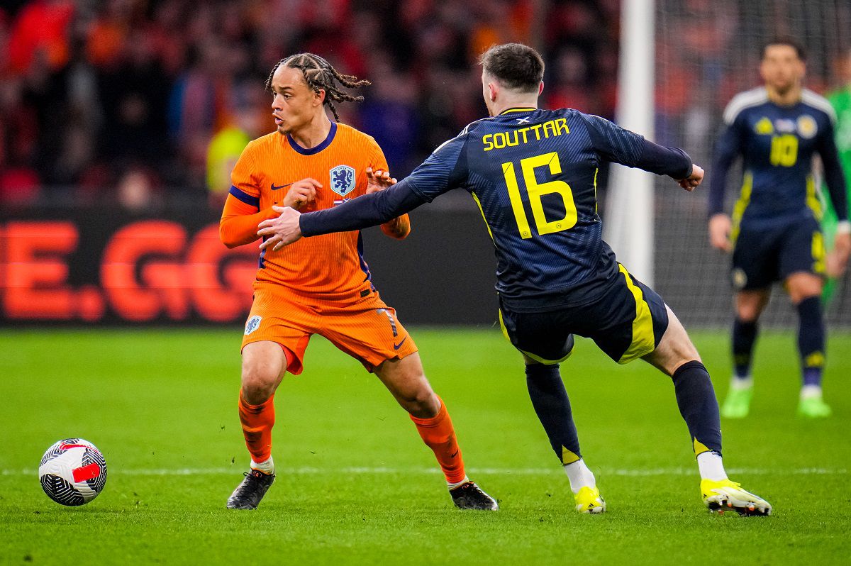 Xavi Simonsnak a holland válogatottban eddig nem úgy megy a játék, mint ahogy azt elvárnák tőle (Fotó: Getty Images)