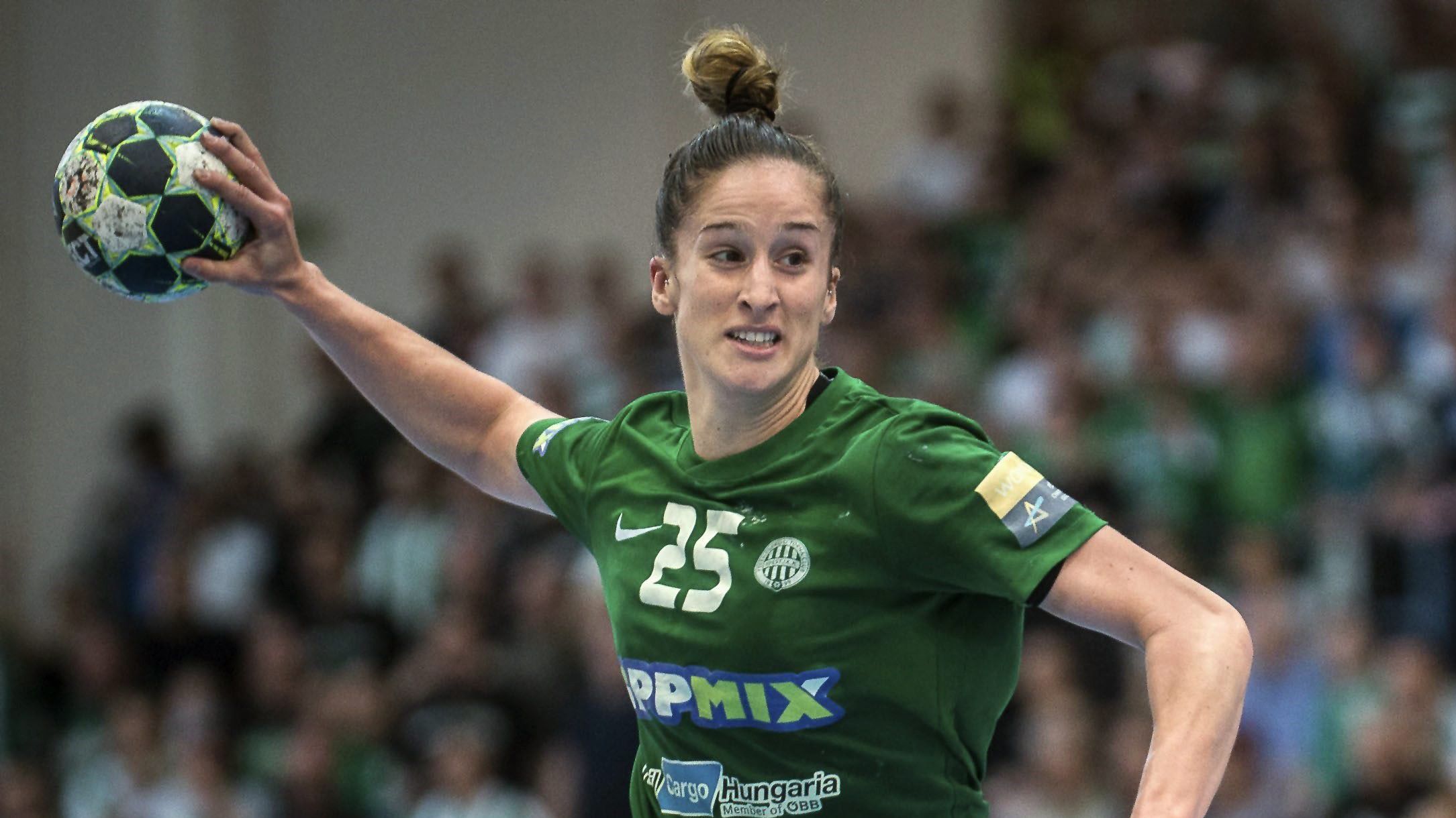 Nerea Pena 2012 és 2019 között erősítette a Ferencvárost (Fotó: MTI/Ujvári Sándor)