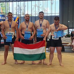 Magyar csapatezüst szumóban