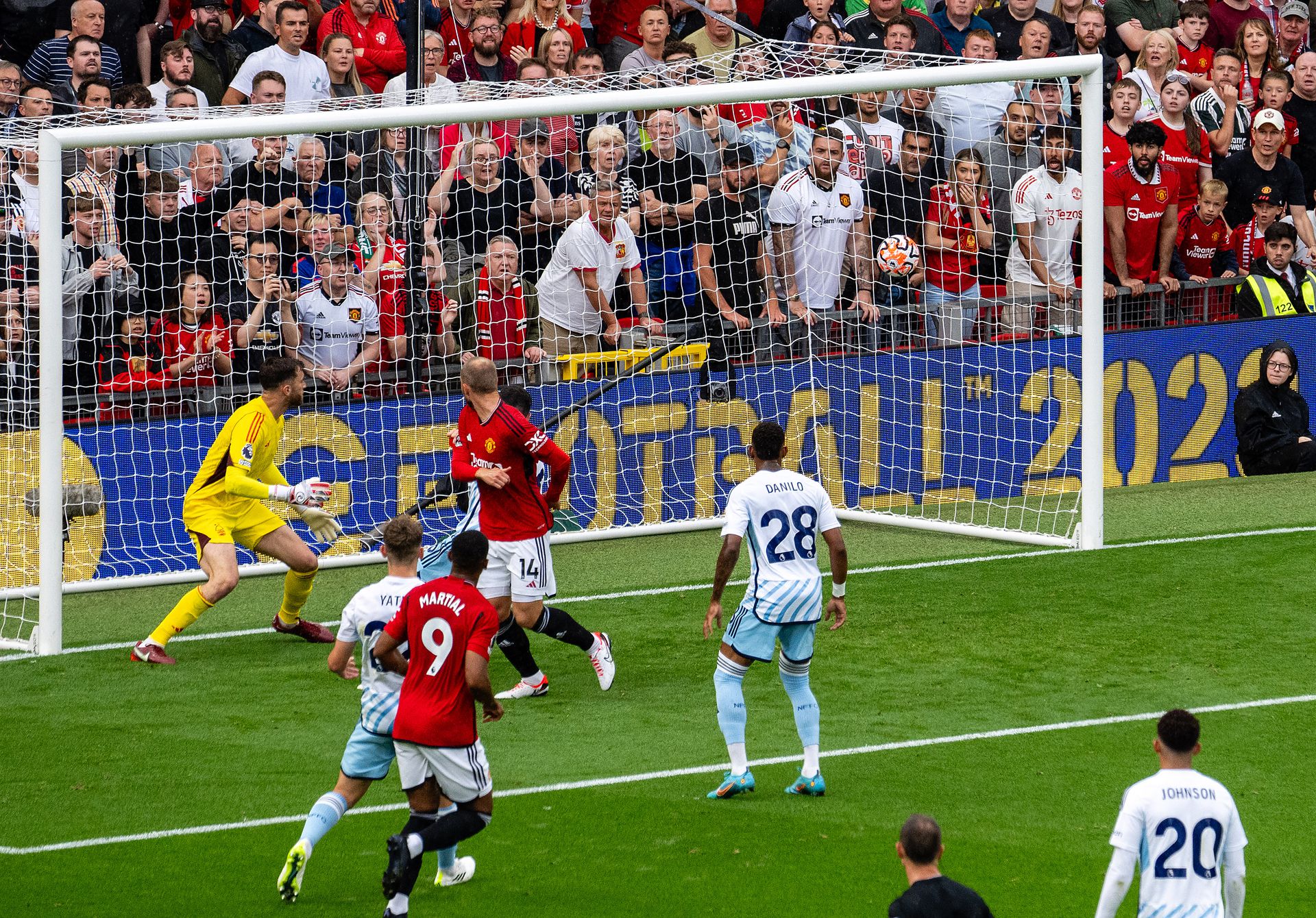 A Manchester United Eriksen góljával szépített az Old Traffordon Fotó: Getty Images