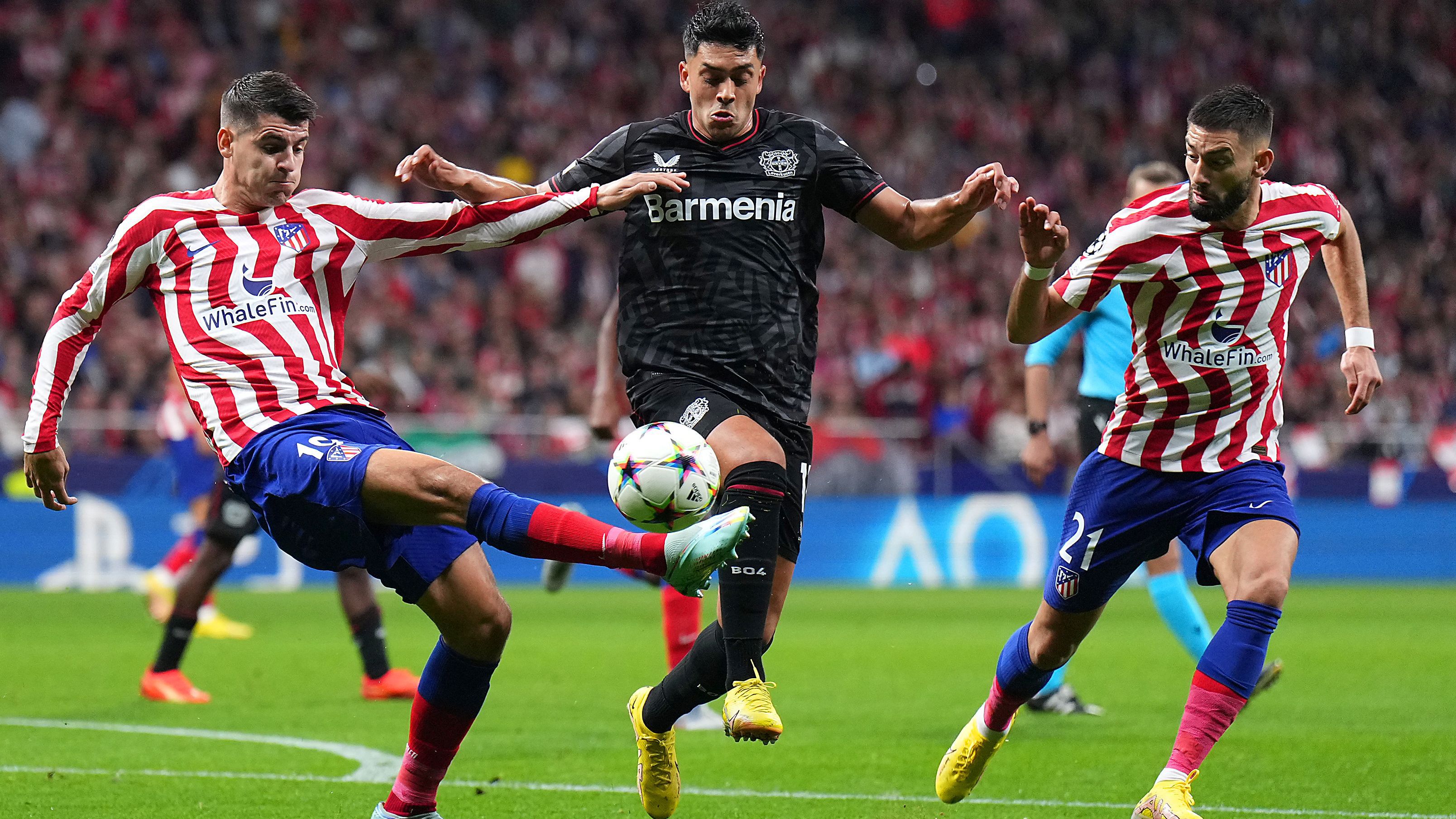 Az Atlético Madrid és a Leverkusen is kiesett a BL-ből (fotó: Getty Images)