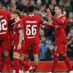Szoboszlai nélkül is simán nyert, ezzel továbbra is hibátlan az El-ben a Liverpool
