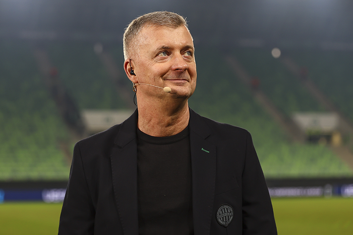Kubatov Gábor sem hagyta szó nélkül Hornyák Zsolt nyilatkozatát (Fotó: fradi.hu)