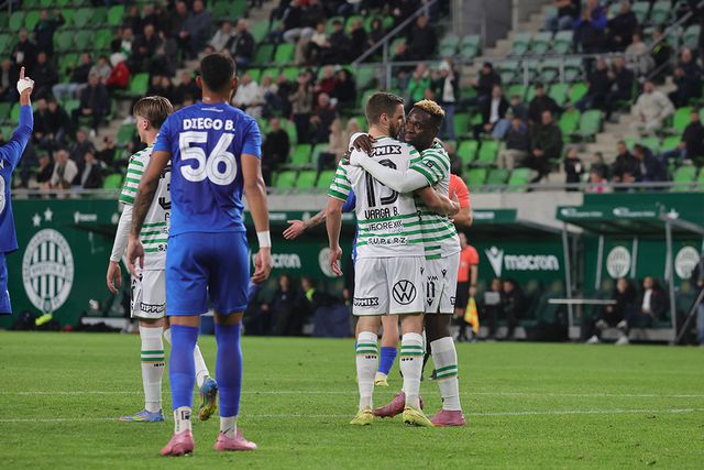 Hiába szerzett vezetést Varga góljával az FTC, a ZTE mindhárom pontot elvitte az Üllői útról. Fotó: Fradi.hu