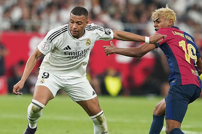 Mbappé és Yamal is kezd az el Clásicón (Fotó: Getty Images)