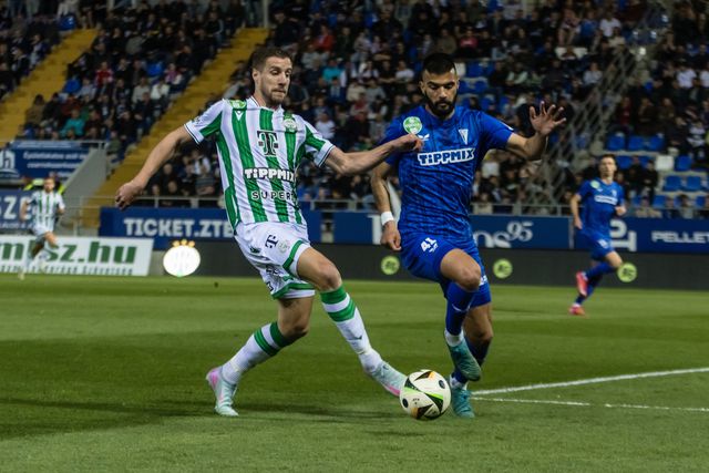 Varga Barnabás szeret a ZTE ellen játszani (Fotó: MTI/Katona Tibor)