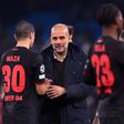 Guardiola sportszerű gratulációja