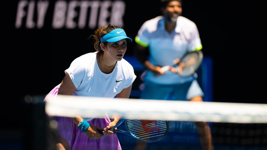 Sania Mirza női párosban és vegyes párosban is három Grand Slam-címet nyert karrierje során (Fotó: Getty Images)