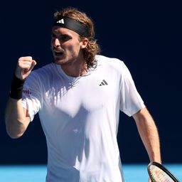 Sztefanosz Cicipasz életében először döntős az Australian Openen (Fotó: Getty Images)