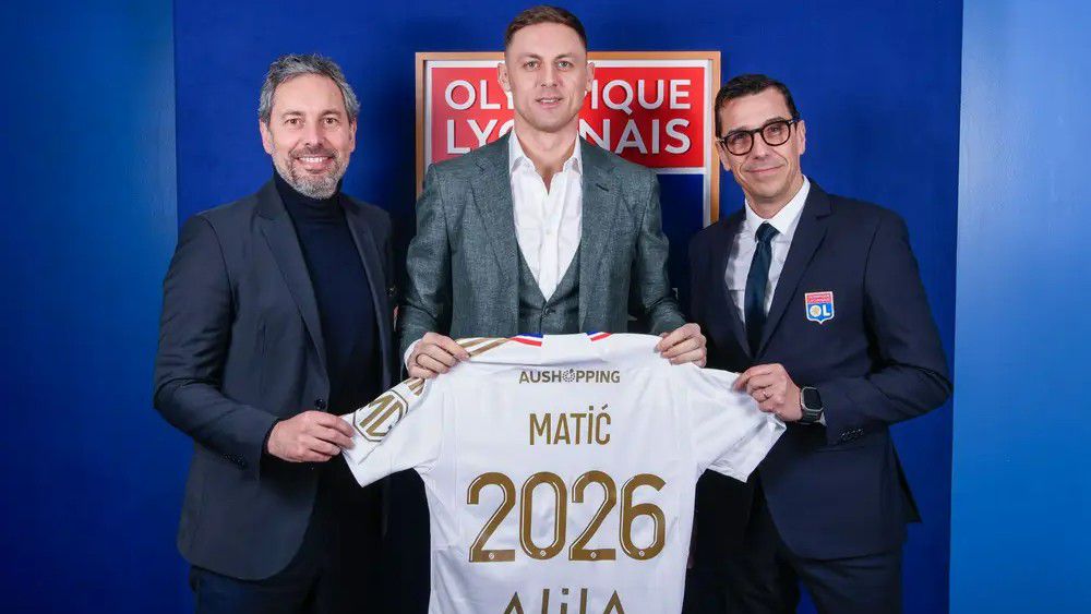 Nemanja Matics a Lyonhoz szerződött (Fotó: ol.fr)