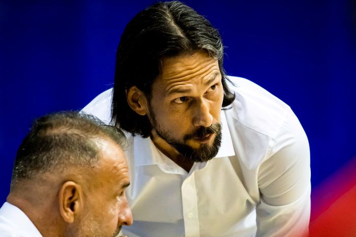 Ifjabb Nagy Péter (jobbra) keretet hirdetett (Fotó: hunvolley.hu)