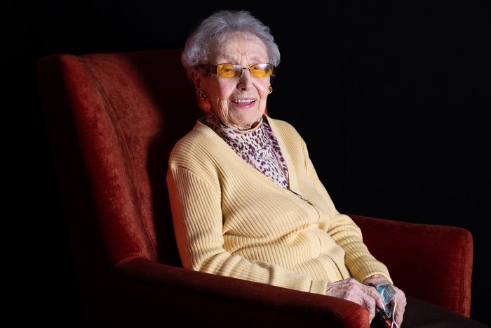 Peterdy Márta 100 éves (Fotó: huntennis.hu)