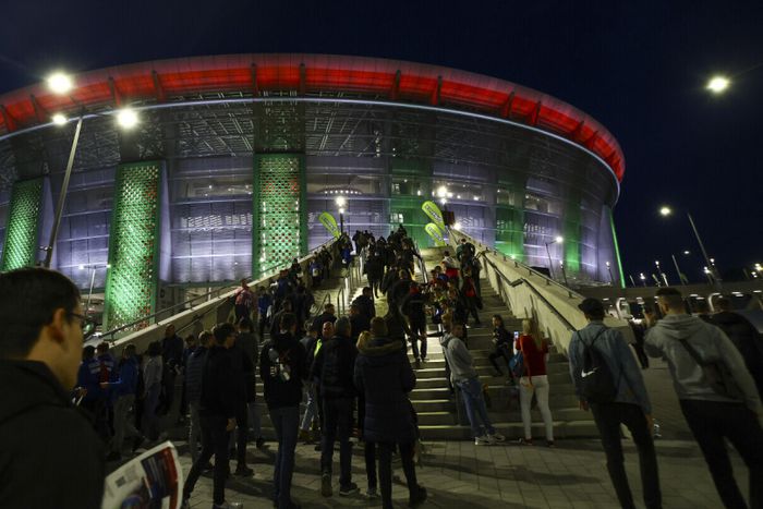 Közel telt házra számítanak a Puskás Arénában (Fotók: mlsz.hu)