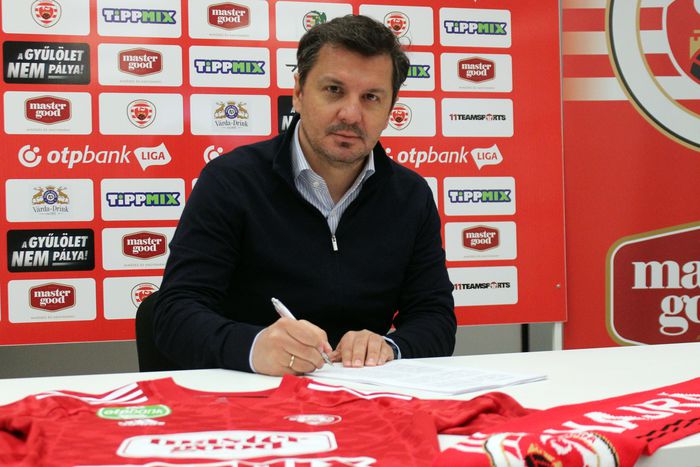 Milos Kruscsics a Kisvárda új vezetőedzője (Fotó: kisvardafc.hu)