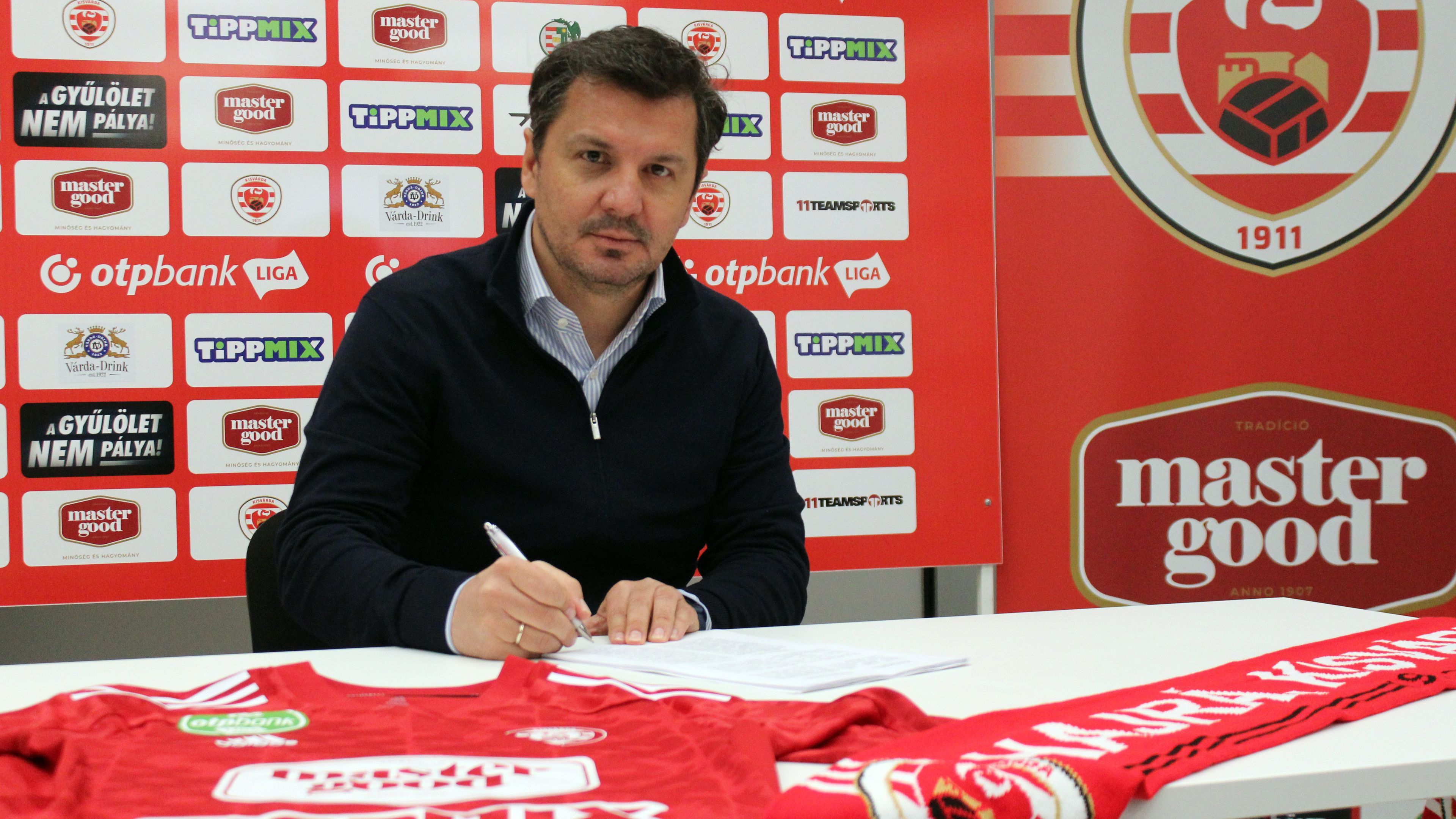 Milos Kruscsics a Kisvárda új vezetőedzője (Fotó: kisvardafc.hu)