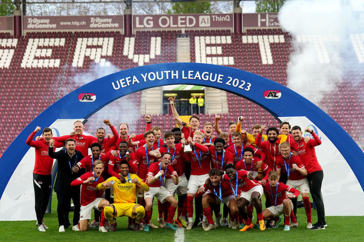 A hollandok nyerték az Ifjúsági Ligát (Fotó: Twitter/AZ Alkmaar)