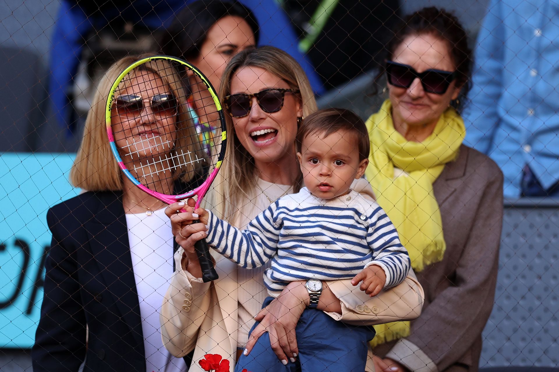 Rafael Nadal családja, avagy ők adják a számára oly fontos hátteret (Fotó: Getty Images)