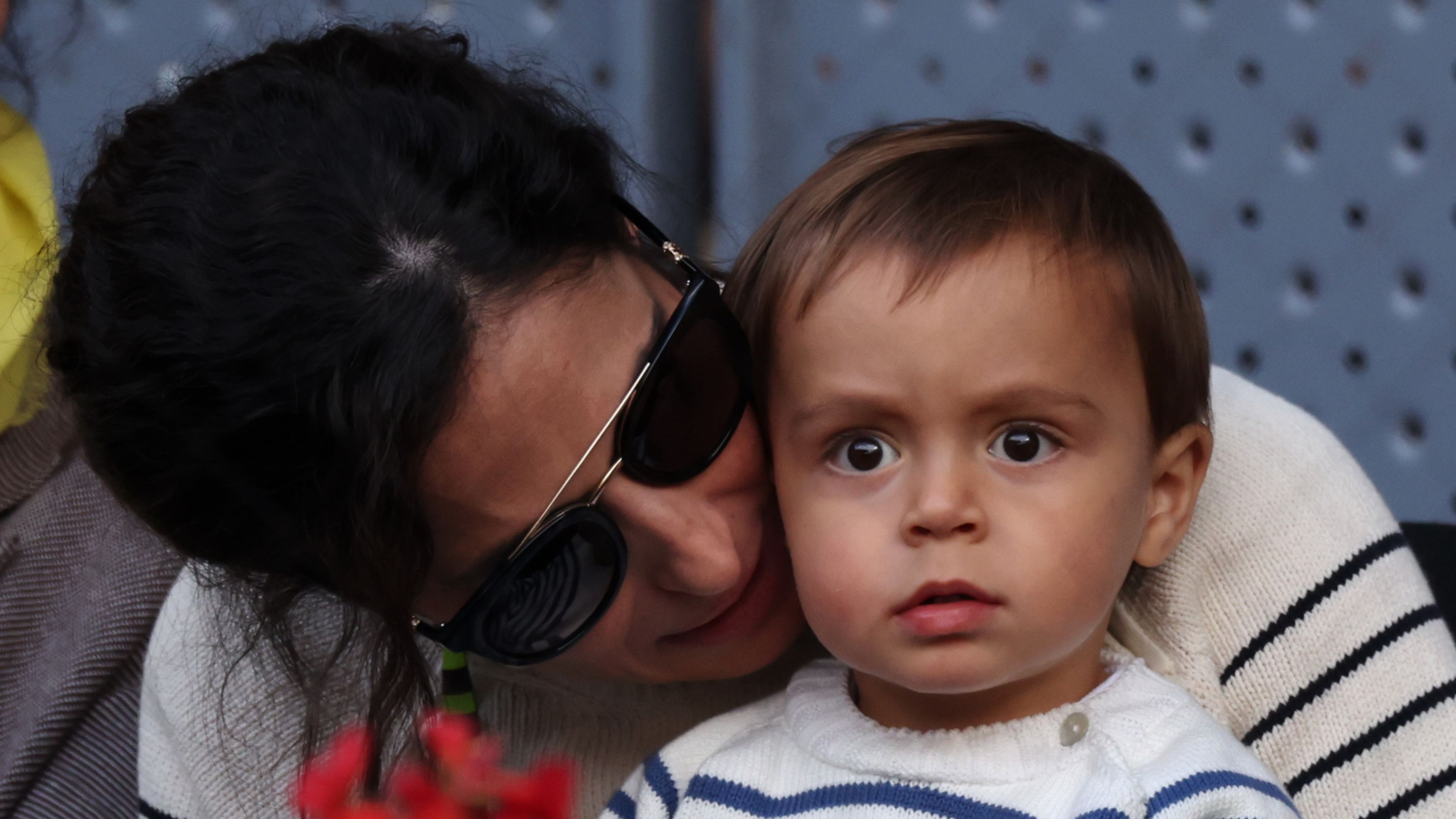 Nadal óvja a külvilágtól felesége, Maria Perelló és kisfia, Rafael magánéletét (Fotó: Getty Images)
