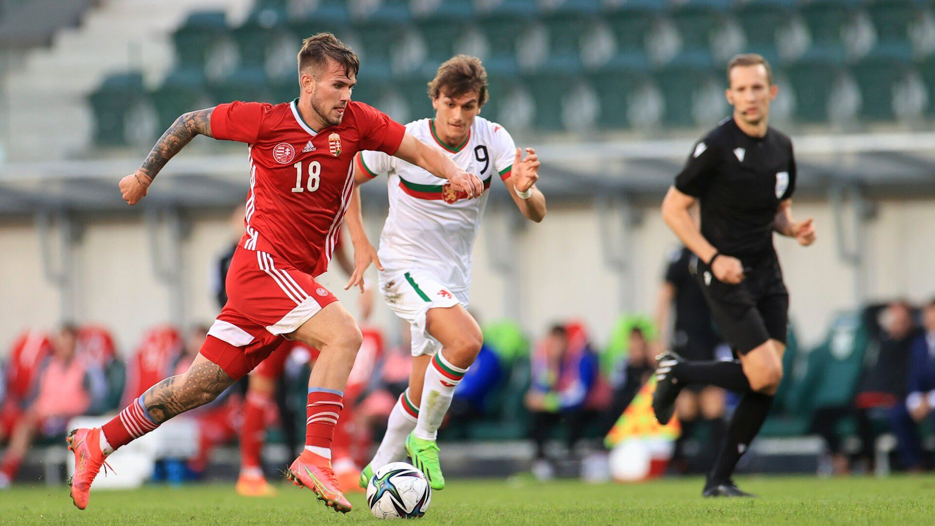 Az U21-es magyar válogatott egy góllal legyőzte Litvániát, az ellenfélnek helyzetei sem voltak a barátságos meccsen. Fotó: MLSZ