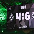 Teniszbe illő eredmény a Frankfurt - Mönchengladbach mérkőzésen