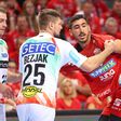 Feszült hangulatú meccsen ikszelt a Veszprém a német bajnokkal