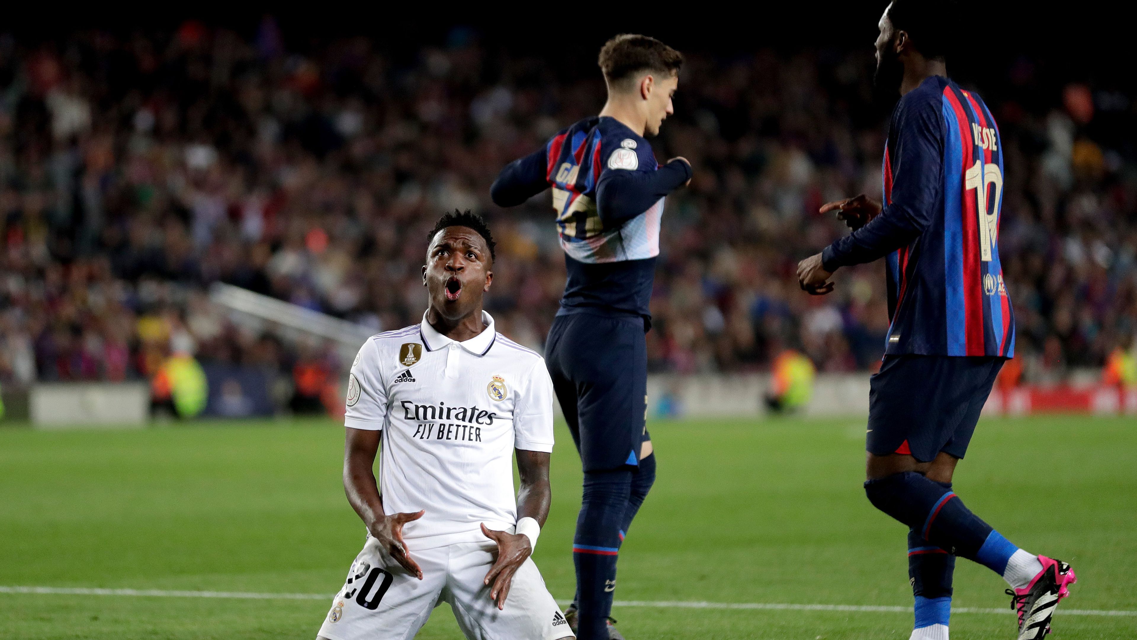A két csapat legutóbbi találkozóján Vinícius és a Real Madrid földbe döngölte a Barcelonát – vajon szombaton ki nevet a végén?
