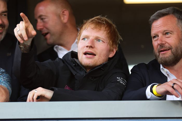 Ed Sheeran hatalmas futball rajongó