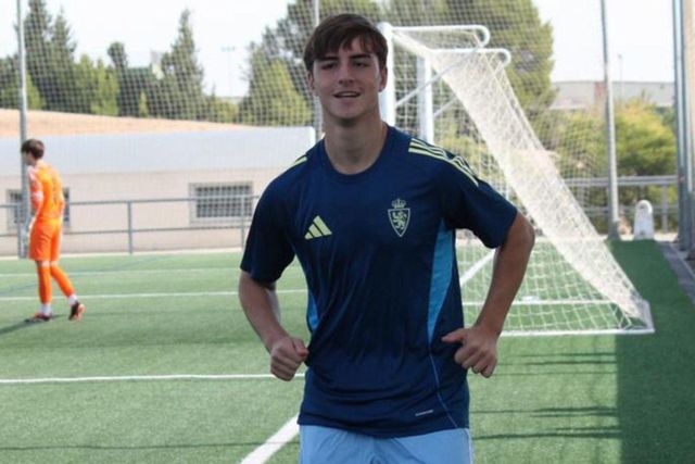 Jorge Casado gyermekkorától a Zaragozában játszott (Fotó: elperiodicodearagon.com)