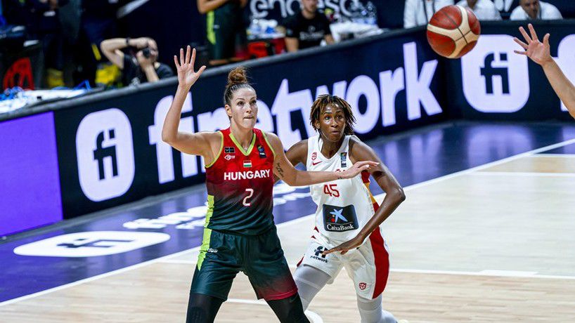 A magyar női kosárlabda-válogatott kikapott Spanyolországban