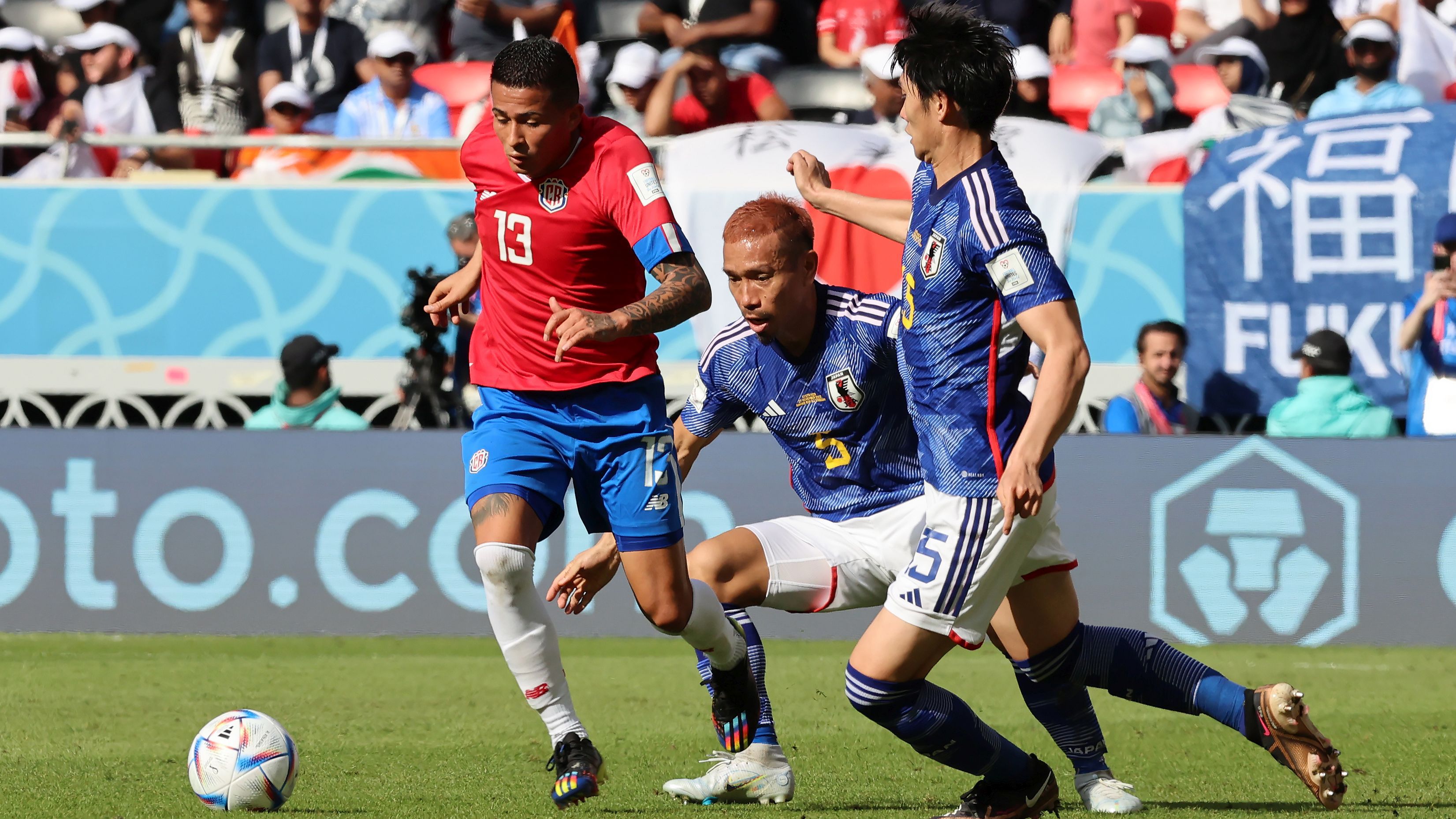 VÉGE: Costa Rica egyetlen kaput eltaláló lövéssel nyert Japán ellen