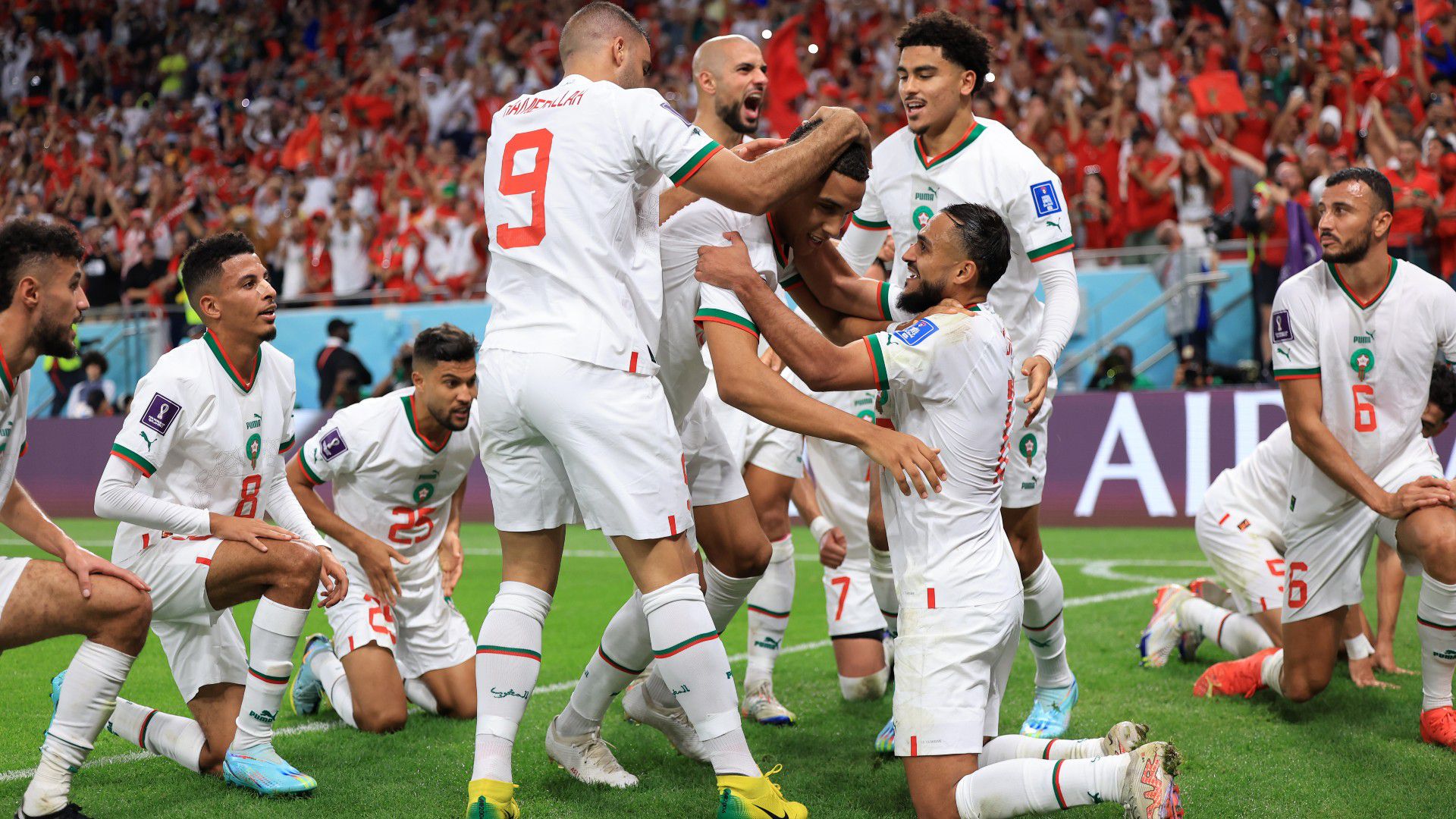 VÉGE: Marokkó két góllal legyőzte Belgiumot