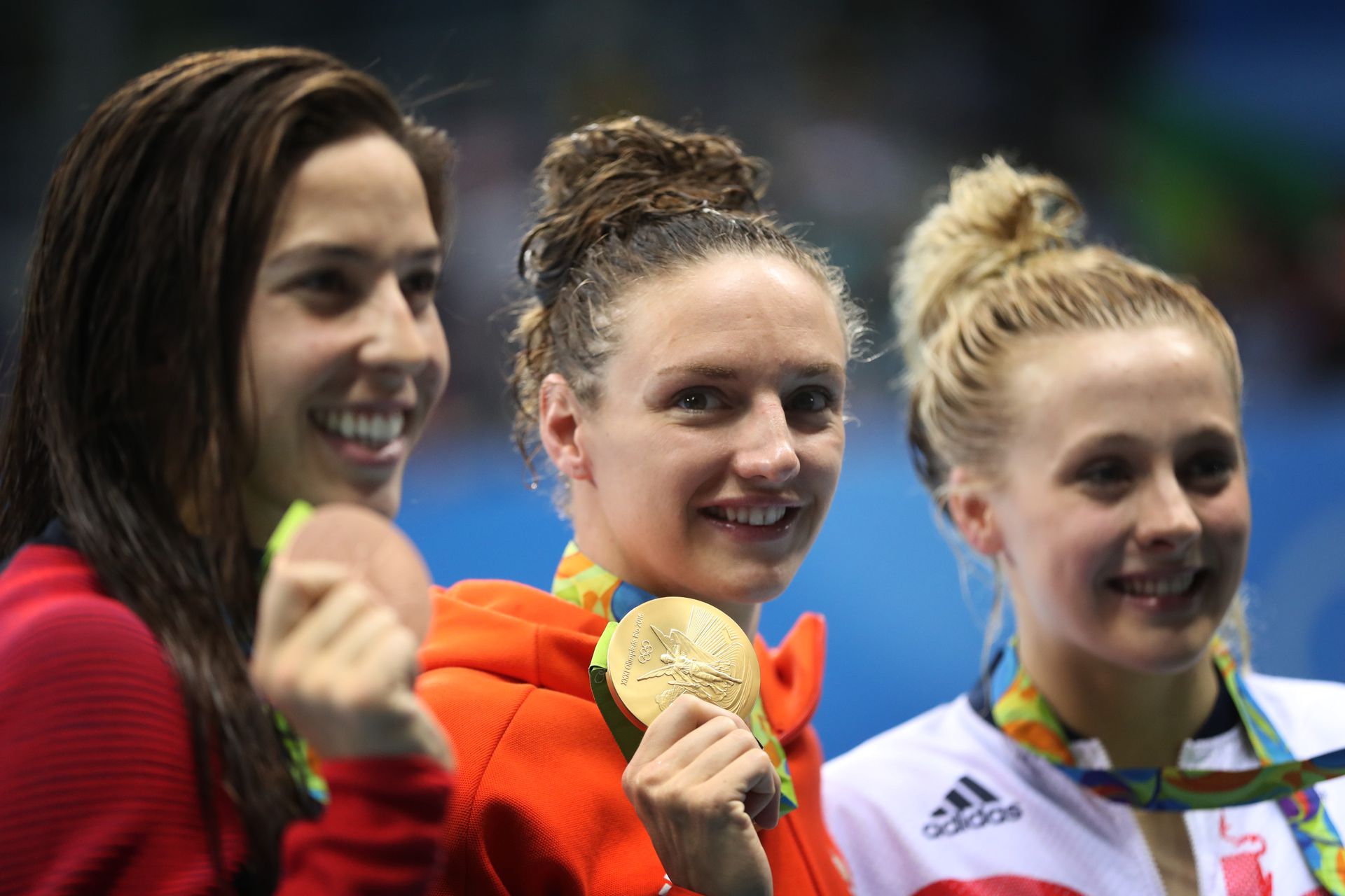 Élete legsikeresebb olimpiáján, a 2016-os játékokon három arany- és egy ezüstérmet szerzett (Fotó: Getty Images)