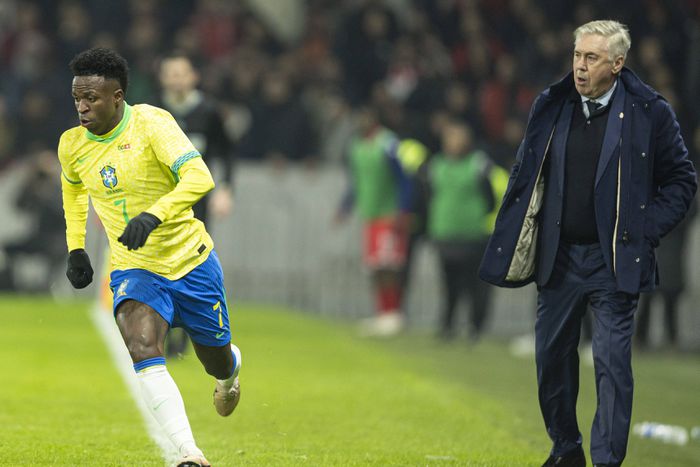 Ancelotti szerint Vinícius vissza fog térni régi formájához