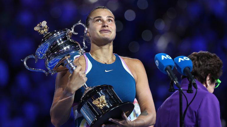 Arina Szabalenka nyerte meg a női egyes küzdelmeit