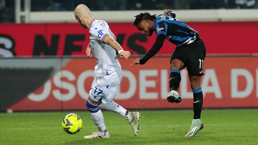 Az Atalanta magabiztos játékkal tartotta otthon a három pontot a Sampdoria ellen, a második félidő elején Lookman duplázta meg a hazaiak előnyét.