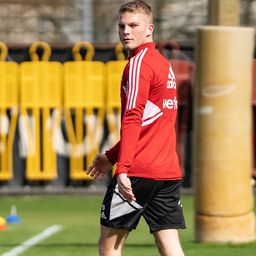 Schäfer András ismét labdás edzést végez (Fotó: Union Berlin/Twitter)
