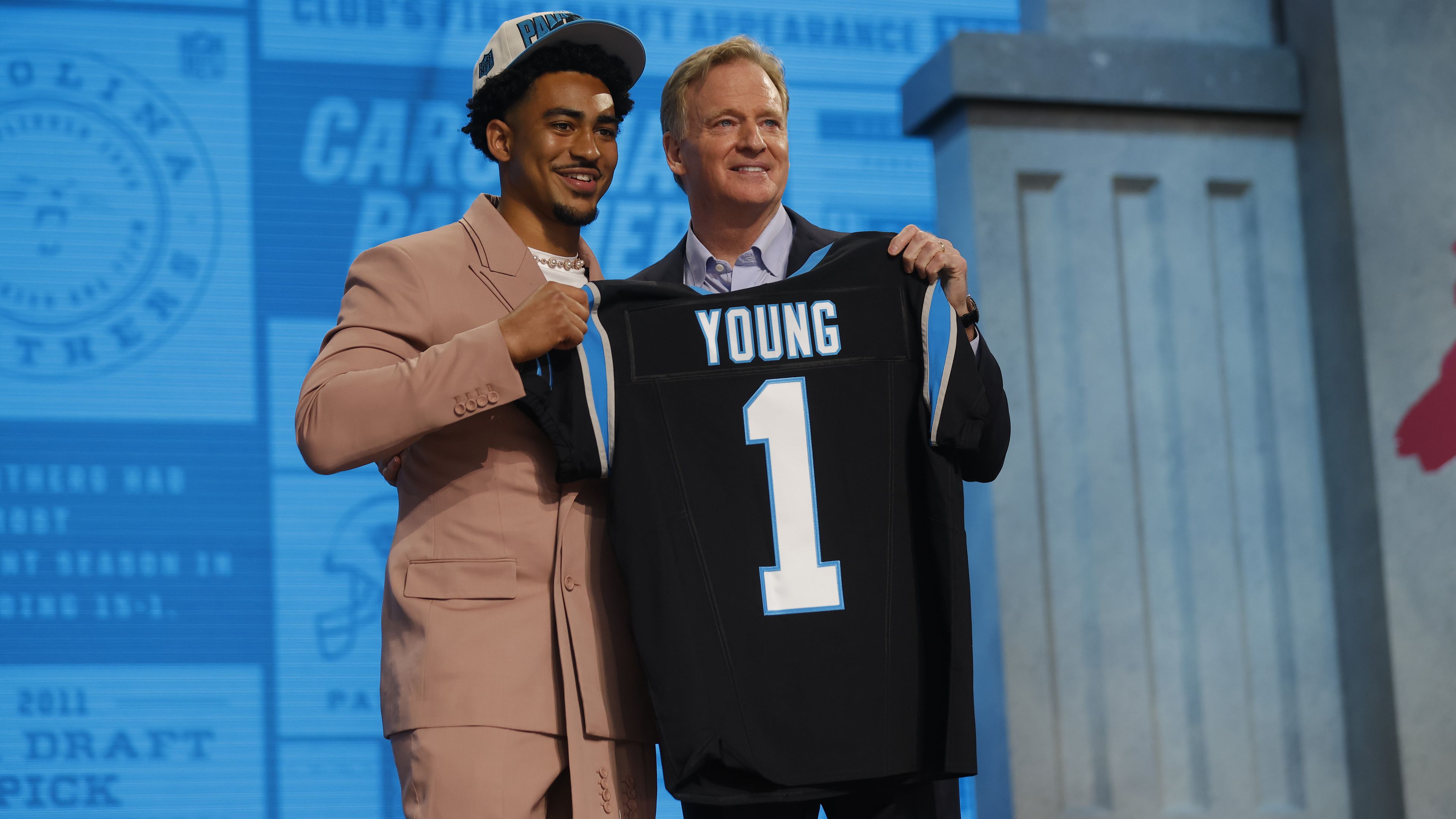 A 2023-as NFL-draft 1/1-es választottja az irányító Bryce Young lett (Fotó: Getty Images)