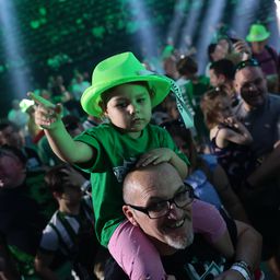 Galéria: így ünnepelte a Fradi-tábor a bajnokokat