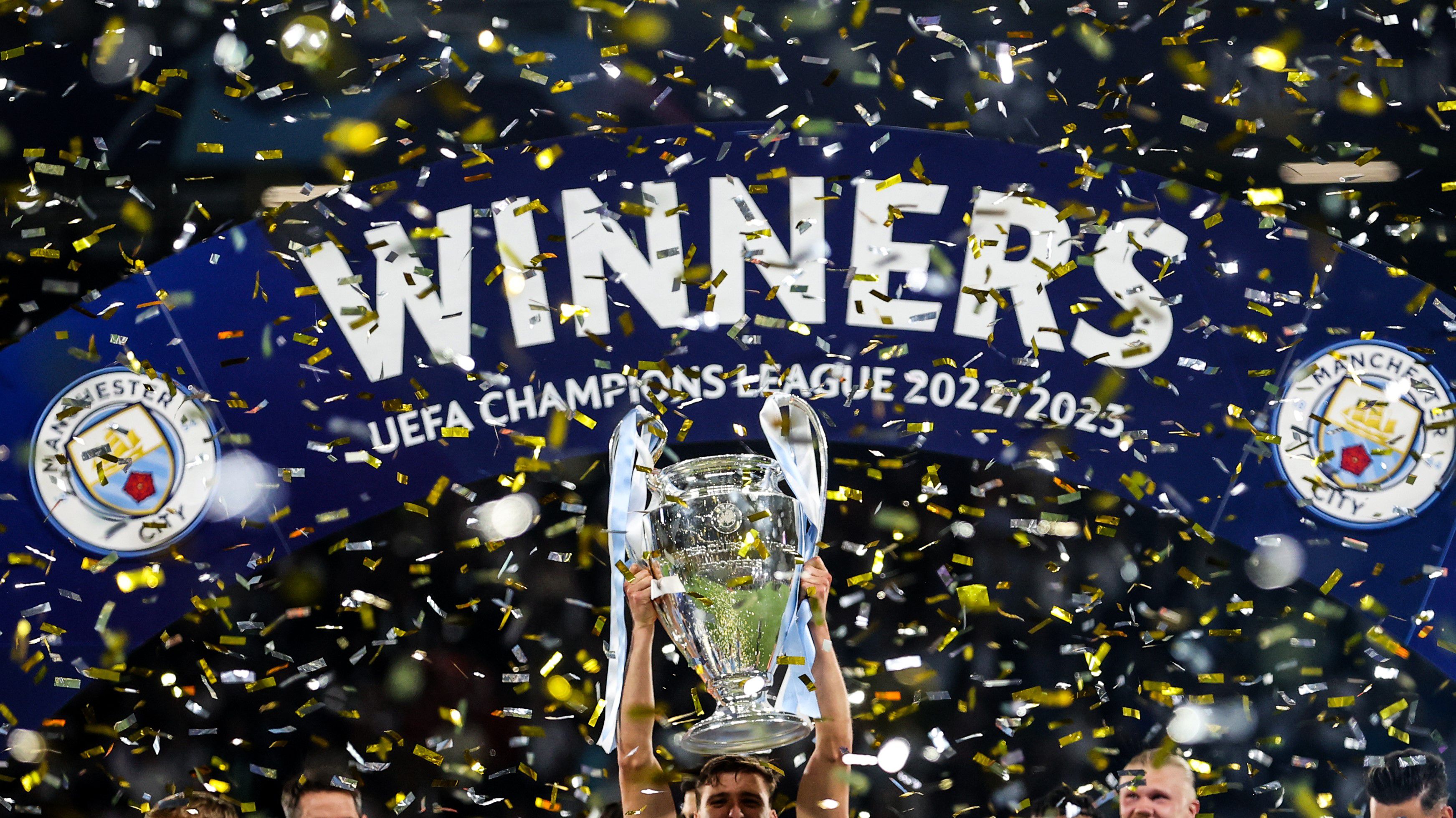 Tavaly a Manchester City ünnepelhetett, idén már a negyeddöntőben elvérzett az angol csapat (Fotó: Getty Images)
