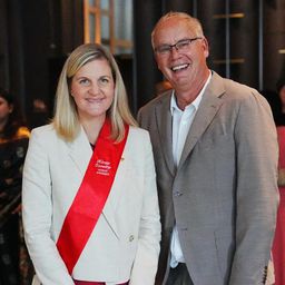 Wladár Sándor Kirsty Coventry NOB-elnökkel találkozott