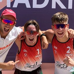 Az Eb-bronzérme mellett a mutatott játékára is büszke az U18-as magyar strandröplabdapáros