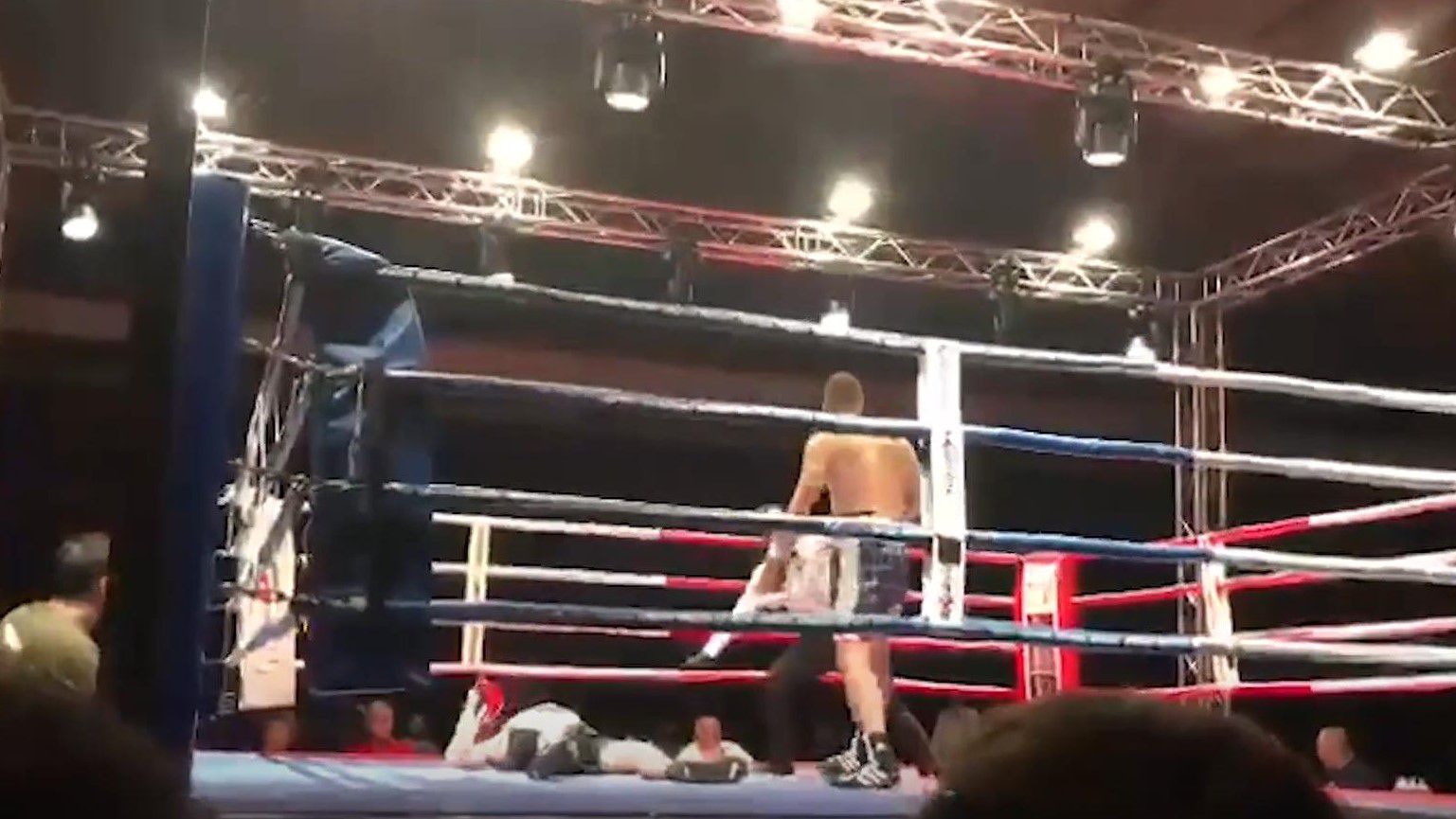 12 másodpercig tartott a magyar profi bokszoló bemutatkozó meccse – videóval