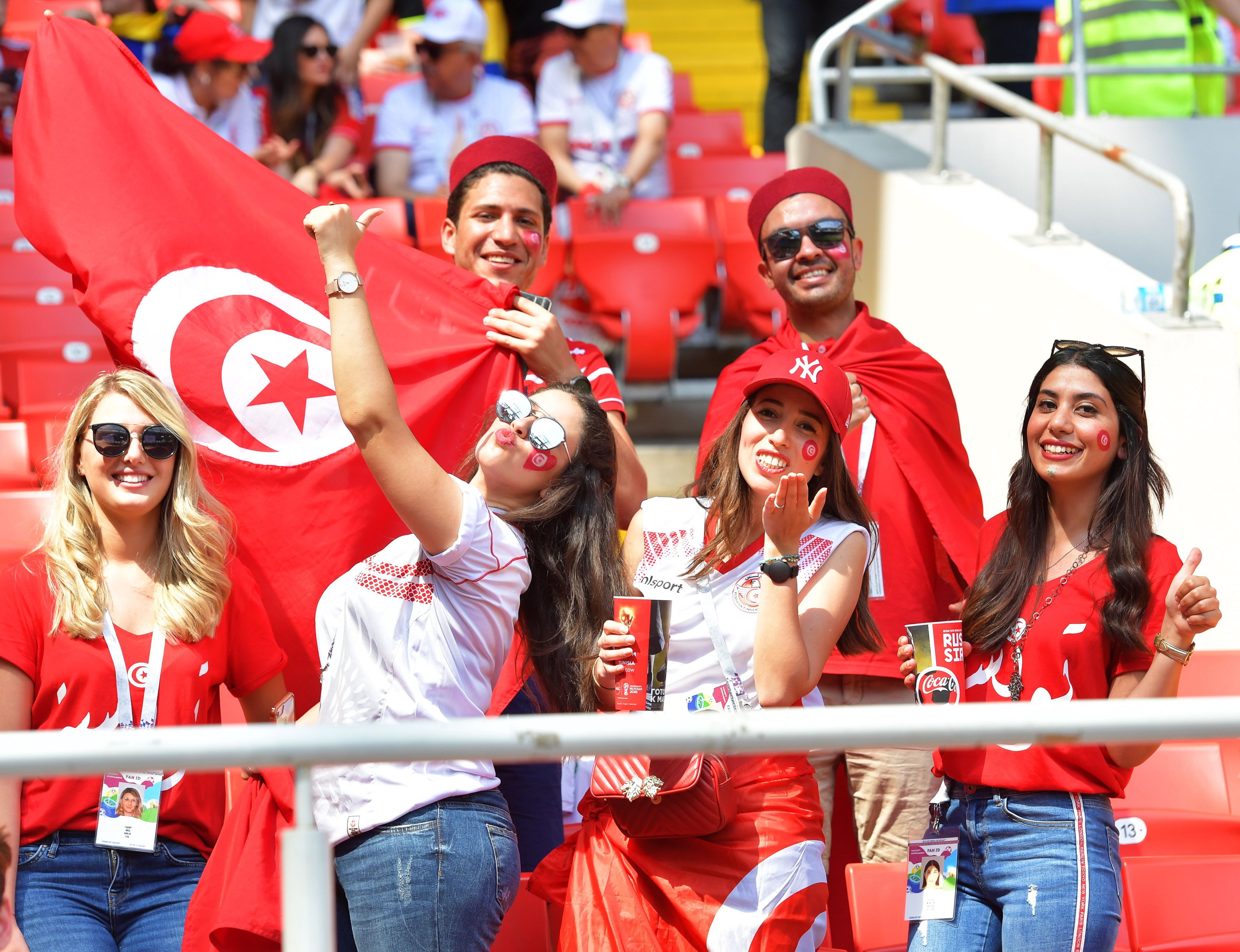 Elképzelhető, hogy a tunéziai szurkolók nem láthatják majd kedvenceiket a katari foci-vb-n (Fotó: EPA)