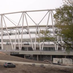 VIDEÓ: Baji Balázs örül és bánatos; megtartották a stadion bokrétaünnepét – 295 nap múlva kezdődik a világbajnokság