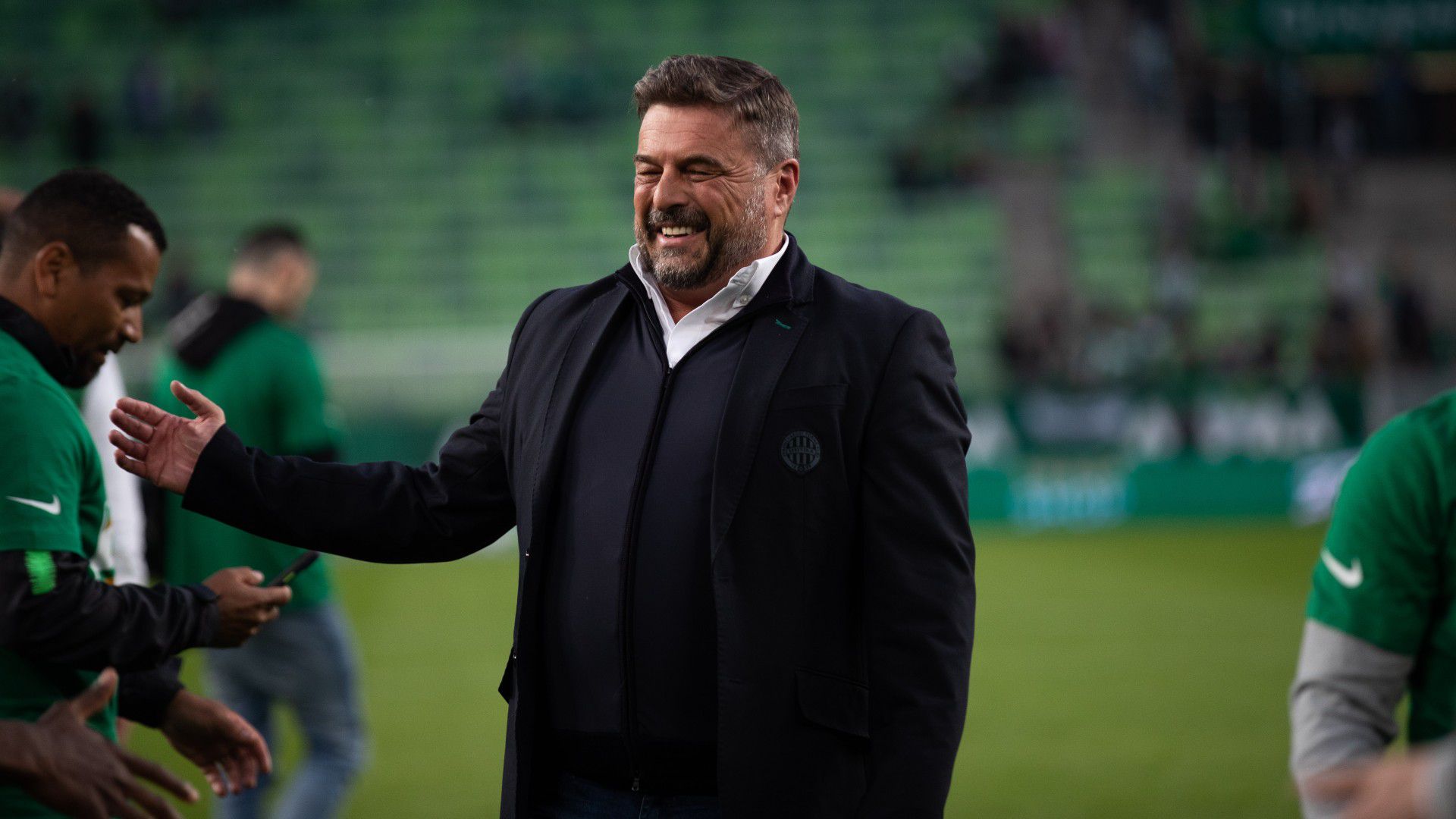 Az FTC vezérigazgatója eddigi legnagyobb sikerének nevezte, hogy a Ferencváros csoportját megnyerve a nyolcaddöntőbe jutott az Európa-ligában (Fotó: Ringier, archív)