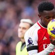 Eddie Nketiah először triplázott a Premier League-ben