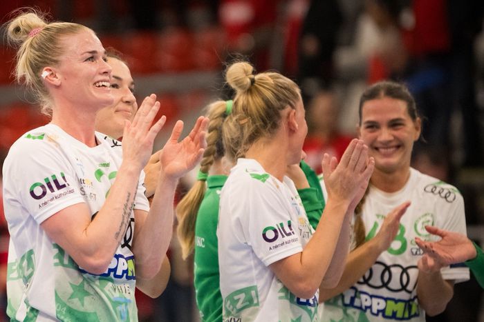 Helena Elver hat alkalommal volt eredményes (Fotó: Facebook/Győri Audi ETO KC)